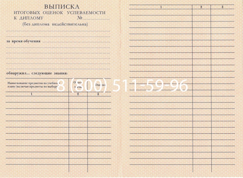 Купить Диплом ПТУ 1995-2006 годов в Абакане