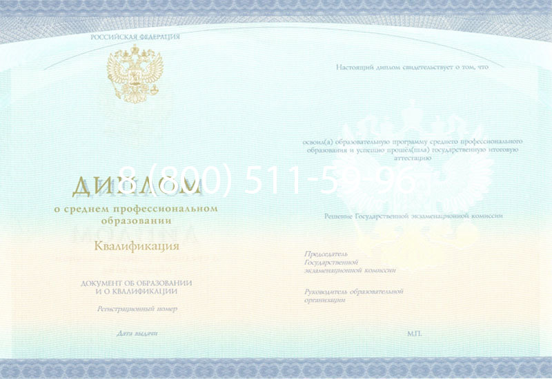 Купить Диплом колледжа (Спецбланк) 2014-2024 года в Абакане Купить Диплом колледжа (Спецбланк) 2014-2024 года в Абакане
